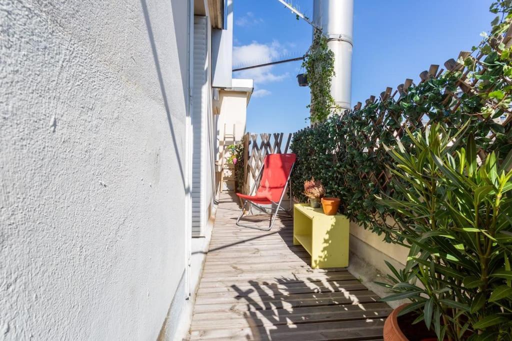 Gaspar - 2 Pieces Au Dernier Etage Avec Balcon Boulogne-Billancourt Dış mekan fotoğraf