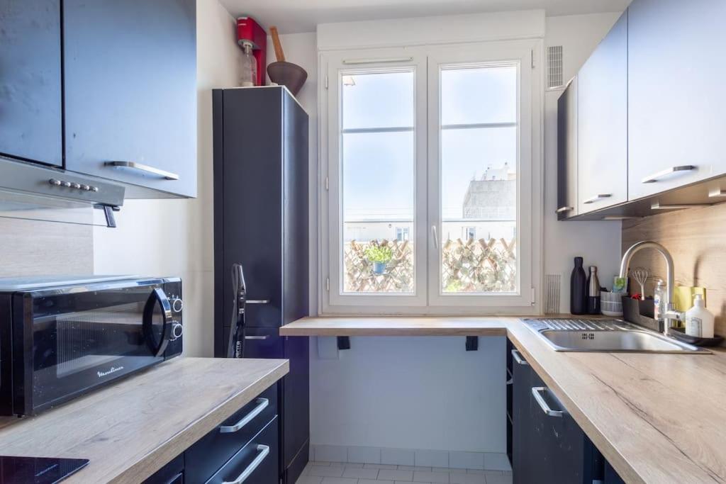 Gaspar - 2 Pieces Au Dernier Etage Avec Balcon Boulogne-Billancourt Dış mekan fotoğraf